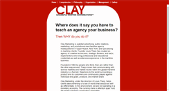 Desktop Screenshot of claymarketing.com